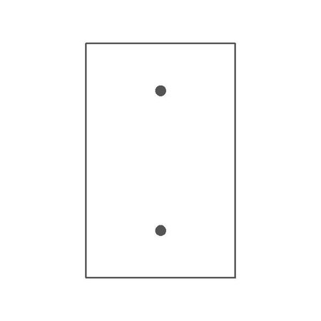 MULBERRY Wallplates 1G WNKL.IV.JUMBO BLANK 99851